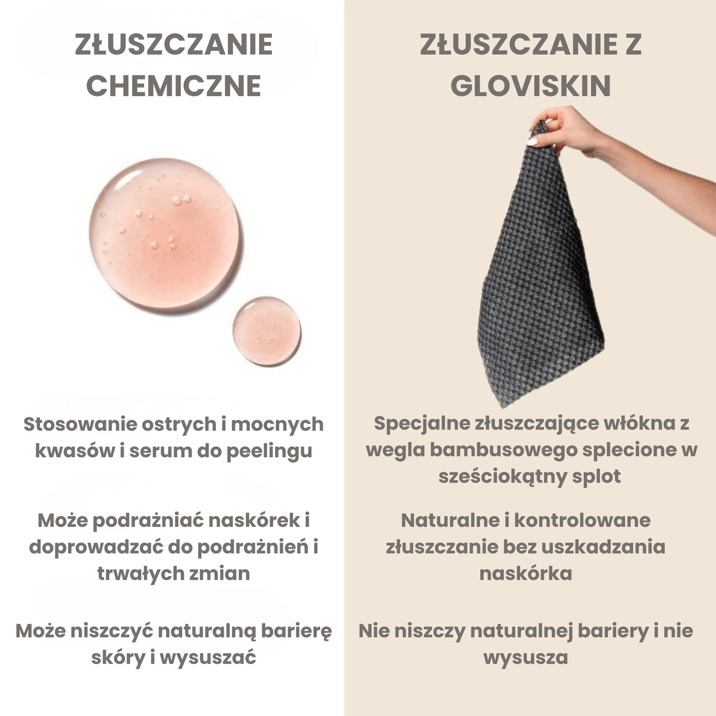 Gloviskin - ręcznik mikrozłuszczający